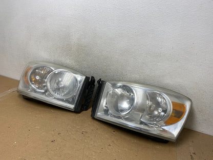 2006 to 2008 Dodge Ram Left+Right Side Set Halogen Headlights AH8426 DW2