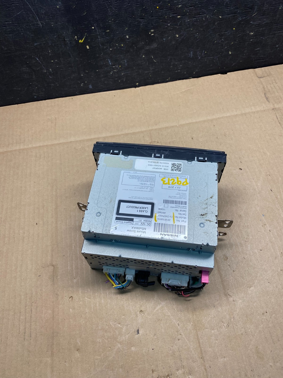 2018 Nissan NV1500 Radio AM FM CD Player Receiver Oem P9213 DG4