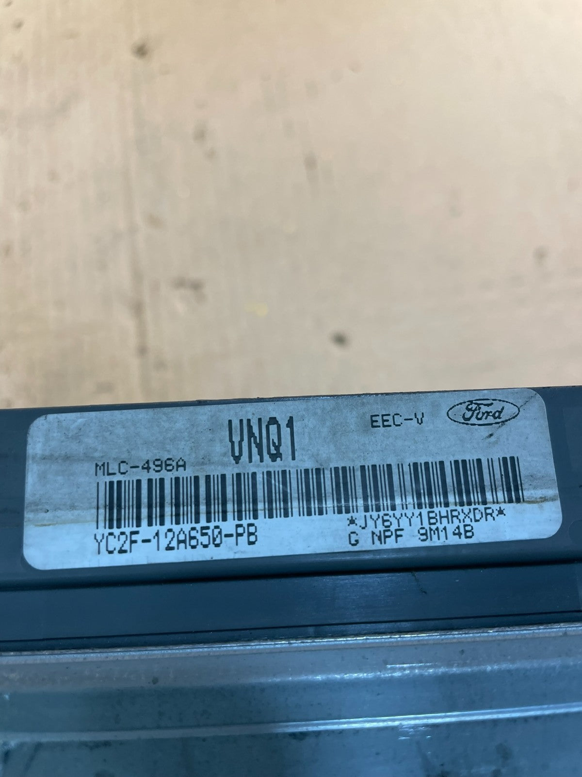 2000 Ford Van E150 E250 5.4L Ecm Engine Computer Module ECU PCM U2144 DG3