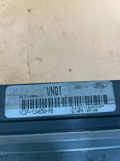 2000 Ford Van E150 E250 5.4L Ecm Engine Computer Module ECU PCM U2144 DG3