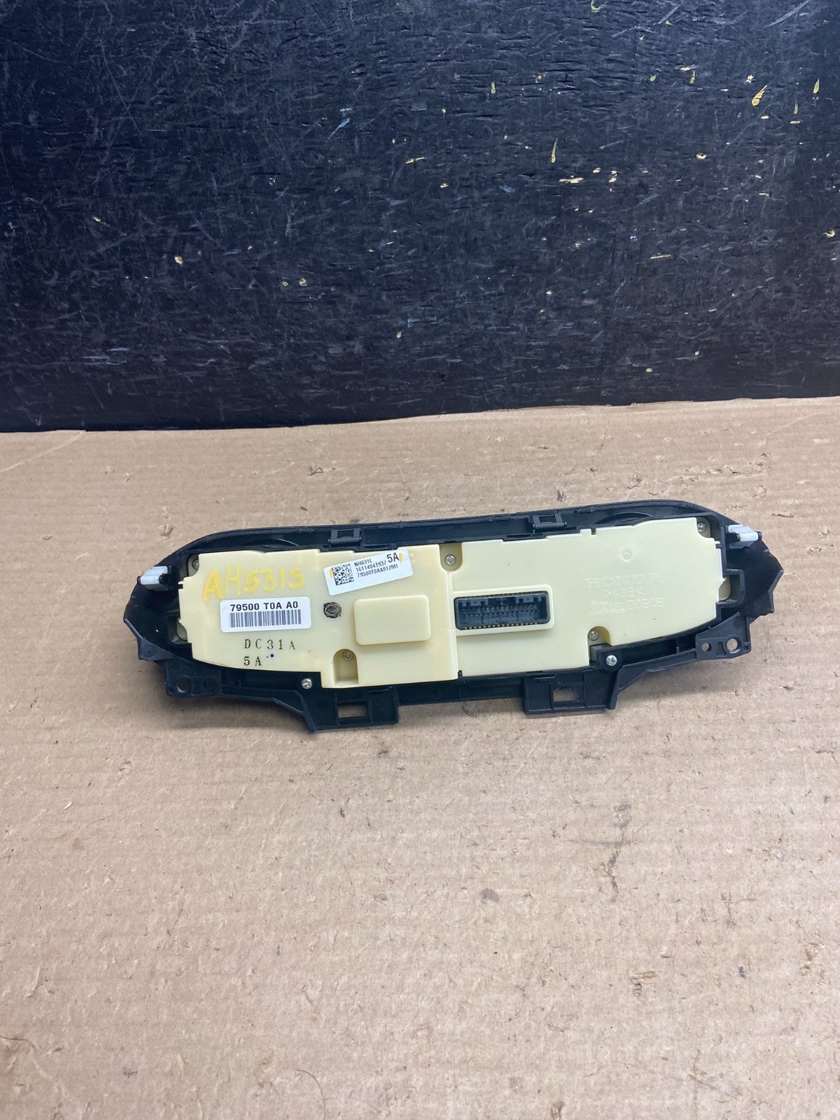 2013 to 2014 Honda CRV Manual A/C Climate Control Module 79500t0aa012 AH5315 DG3