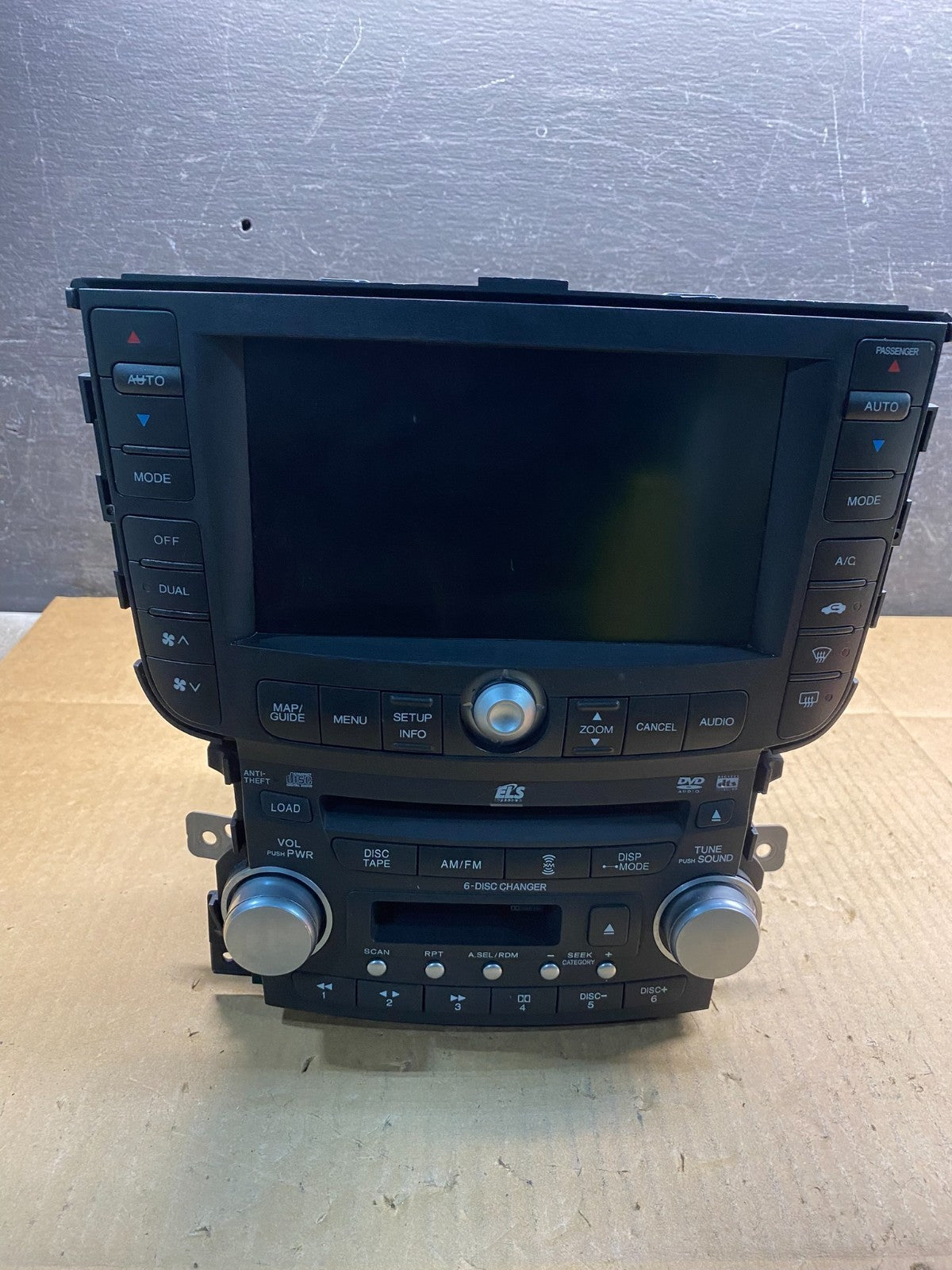 2004 2006 Acura TL CD Screen Player Radio Climate Control AI7694 DG0