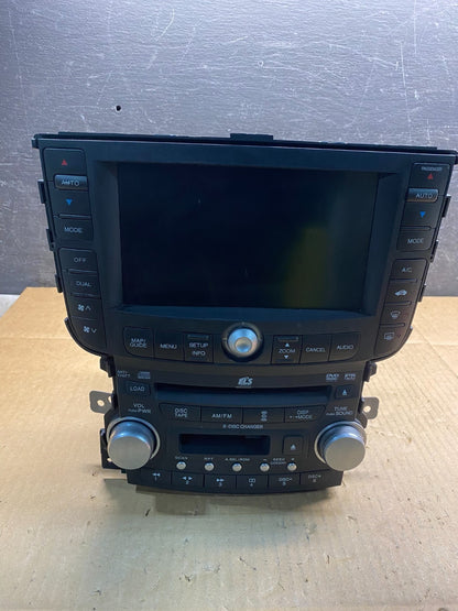 2004 2006 Acura TL CD Screen Player Radio Climate Control AI7694 DG0