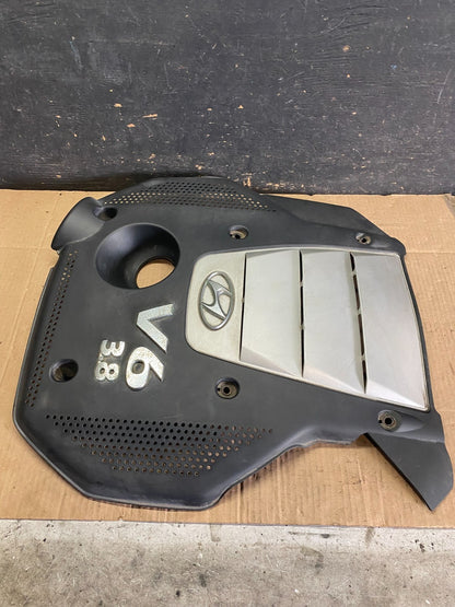2006 to 2010 Hyundai Azera V6 Engine Motor Shield Cover OEM q0547 DG2