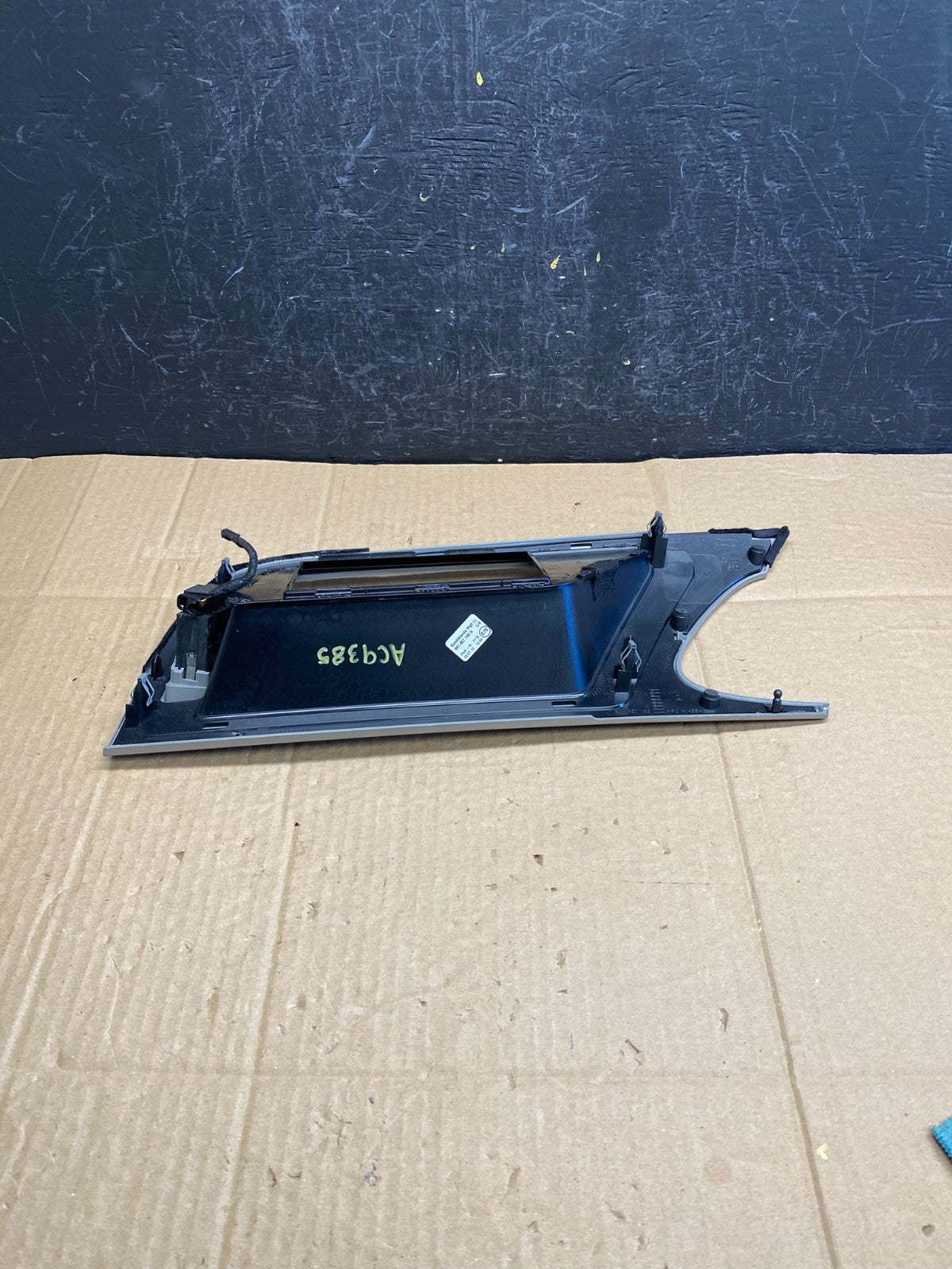2009 to 2012 Audi A4 -Center Console Dash Radio Display Trim Bezel AC9385 DG3