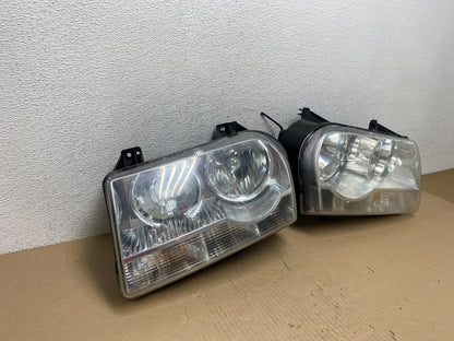 2005 2006 2007 Chrysler 300 Left+Right Halogen Headlights AE7221 DW2