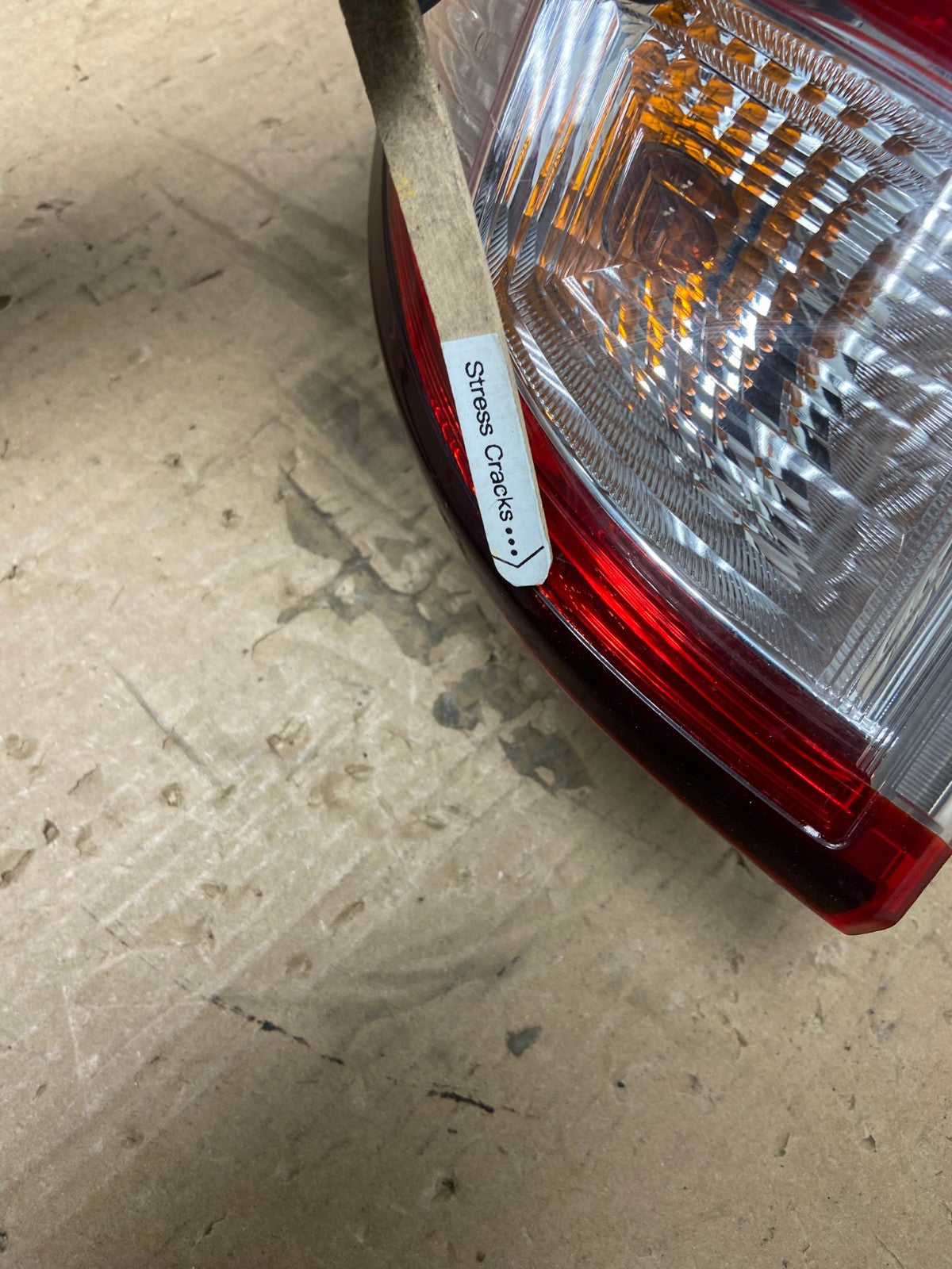 2011 to 2017 Nissan Quest Left Passenger LH Side Tail Light AD7826 LK4