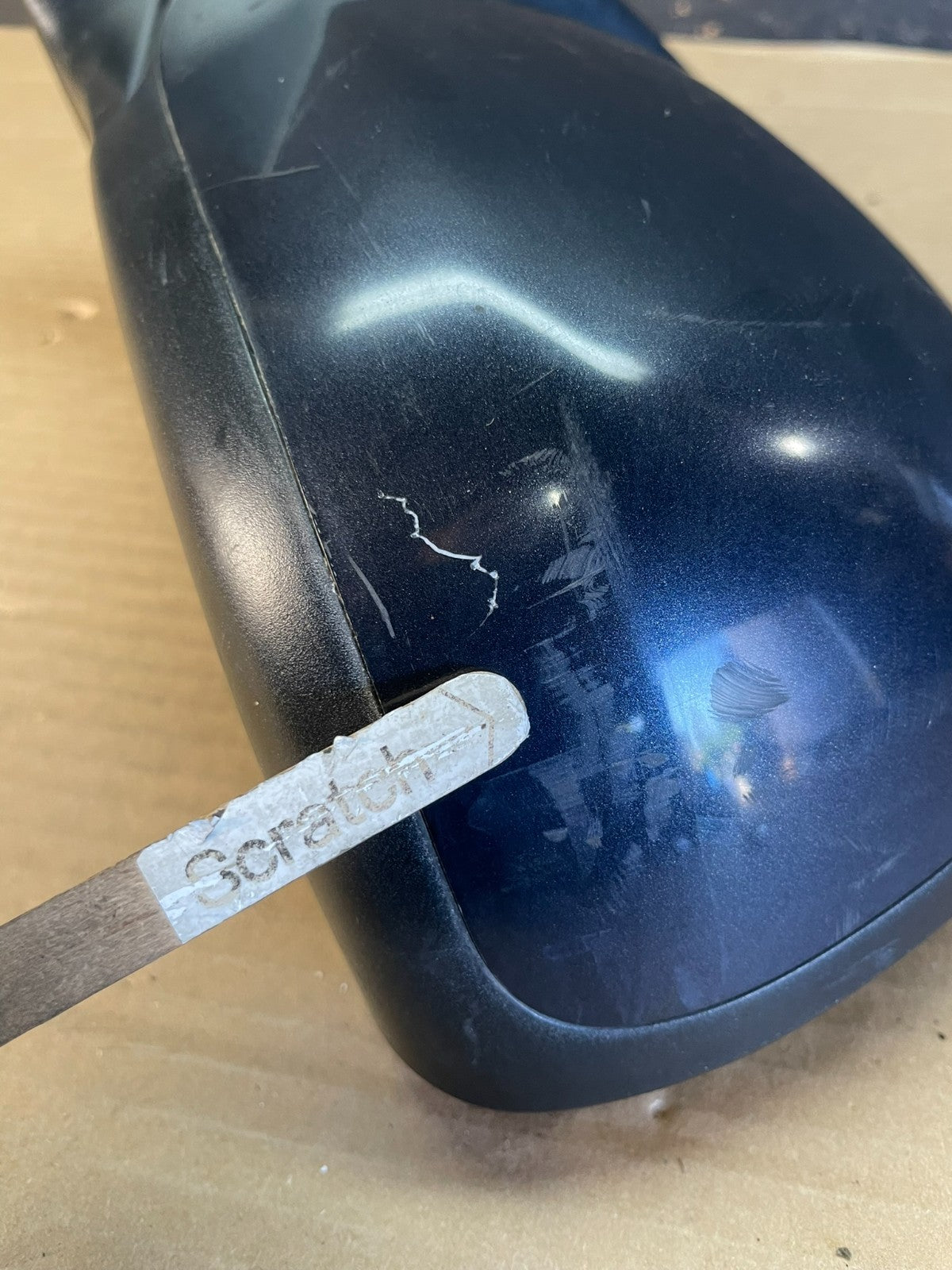 2004 to 2009 Mazda 3 Left Driver LH Side View Door Mirror AE8633 DW6