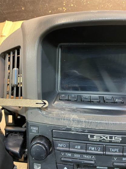 1999 2003 Lexus RX300 Radio Navigation Info Display Climate Control OEM V1759 DG2