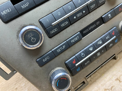 2010 to 2012 Lincoln Mkt Navigation Radio Climate Control Panel OEM w1935 DG1
