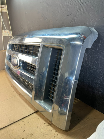 2008 to 2014 Ford Econoline E150 E250 Front Upper Chrome Grill Grille AD0251 DG1