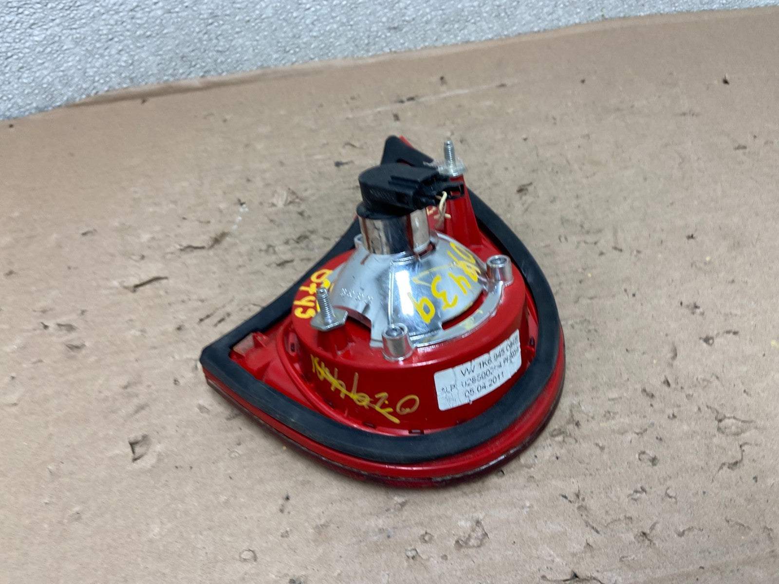 2006-2009 Volkswagen Golf Right Passenger Rh Tail Light Inner Trunk AB0910 LK6