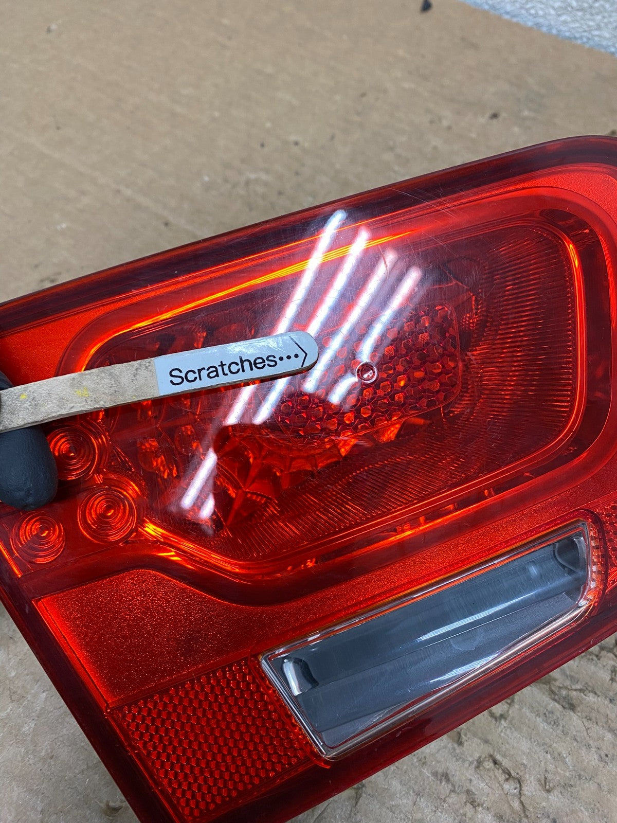 2010 to 2013 Kia Forte Left Driver LH Side Tail Light Inner Oem Z3009 PS3