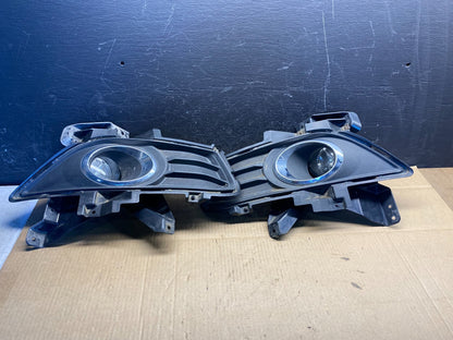 2013-2016 Ford Fusion Front Bumper Left+Right Set Fog Light Bezel Trim AD5046 DG0