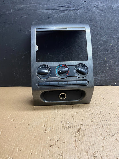 2004 to 2008 Ford F150 Radio Climate Dash Bezel Surround Black AE4498 DG0