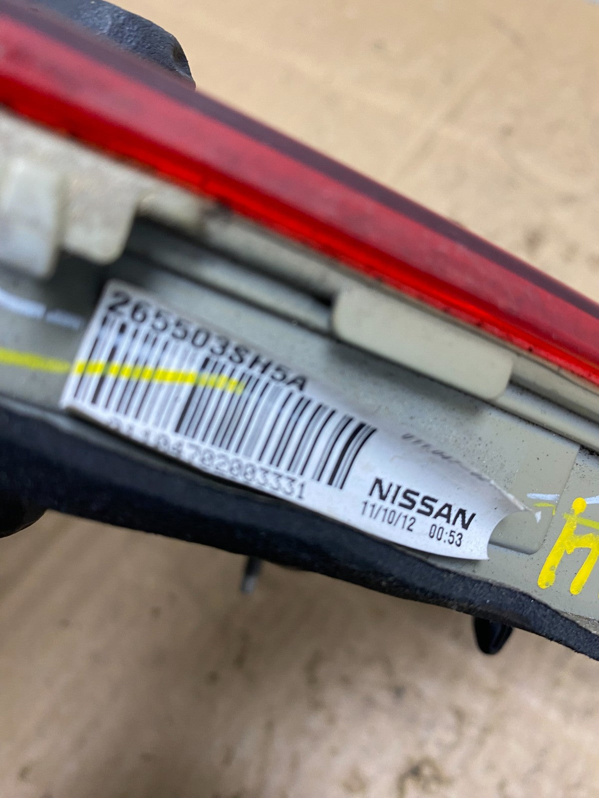 2013 2014 2015 Nissan Sentra Led Right Passenger Inner Tail Light Oem Z1184 DW6