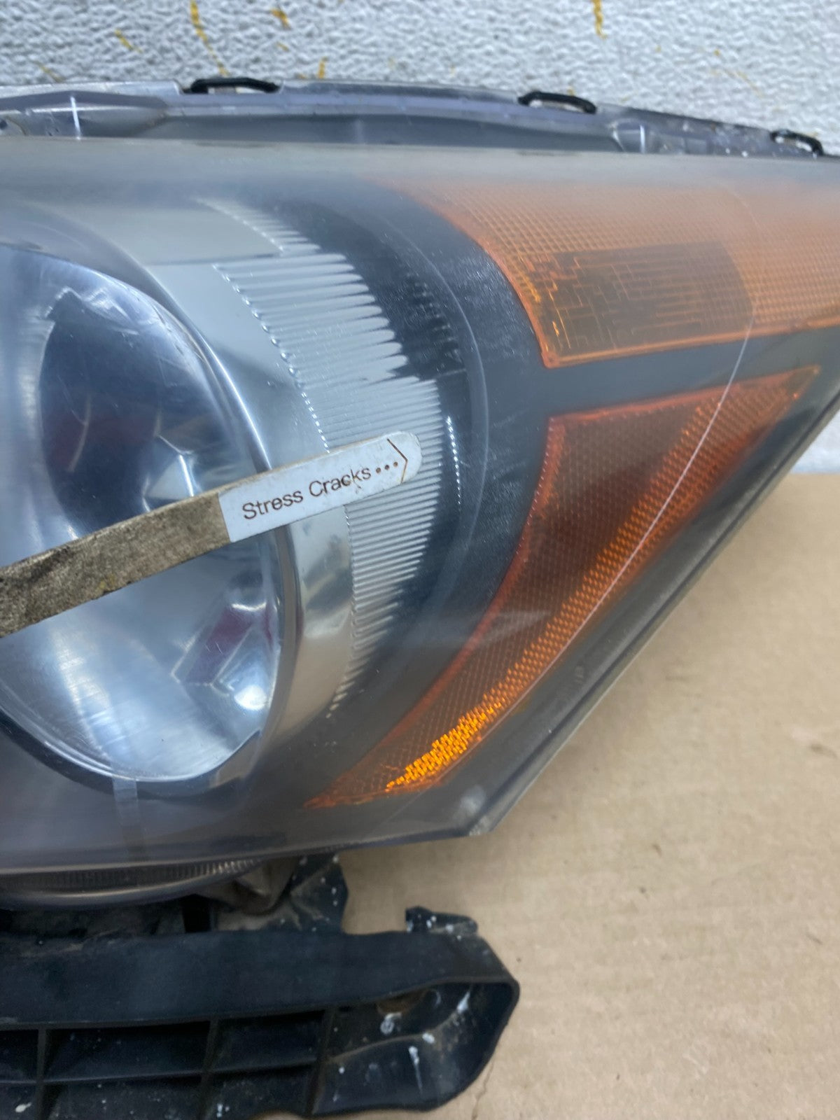 2008 to 2012 Honda Accord Sedan Headlight Left Driver Lh Side TYC AH9473 DW4