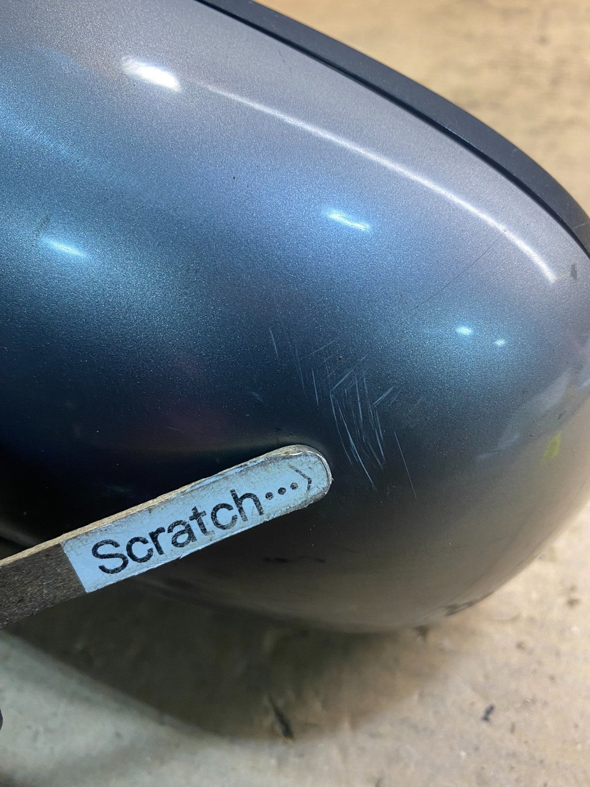 2003 to 2009 Saab 9-5 Left Driver LH Side View Door Mirror OEM AA2863 MS6
