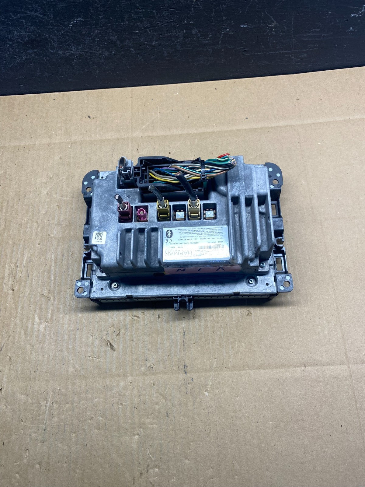 2014 Jeep Grand Cherokee Media Satellite Radio Screen Display AD1589 DG3