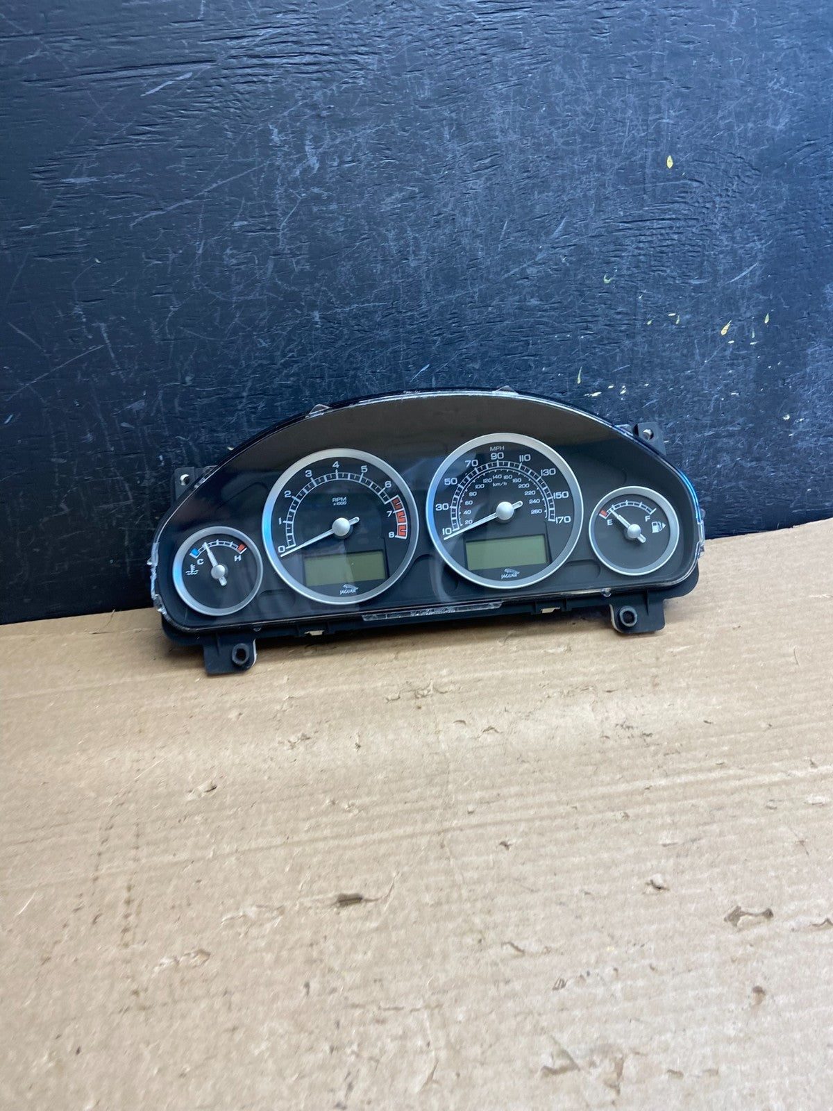 2004 to 2008 Jaguar S-Type Instrument Cluster Gauge Speedometer AF2665 DG0