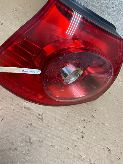 2006 2007 2008 Volkswagen Golf MK5 5 Left Driver LH Tail Light Oem  AB1150 LK3