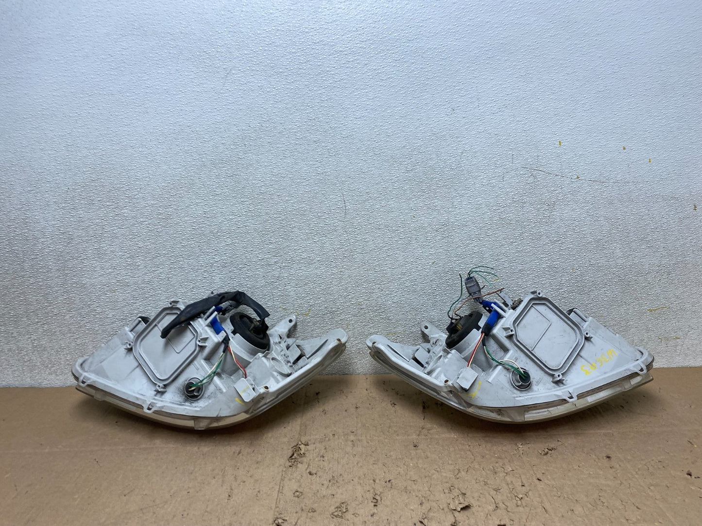 2007 2008 2009 Toyota Yaris Left+Right Halogen Headlights Oem W3693 DW11
