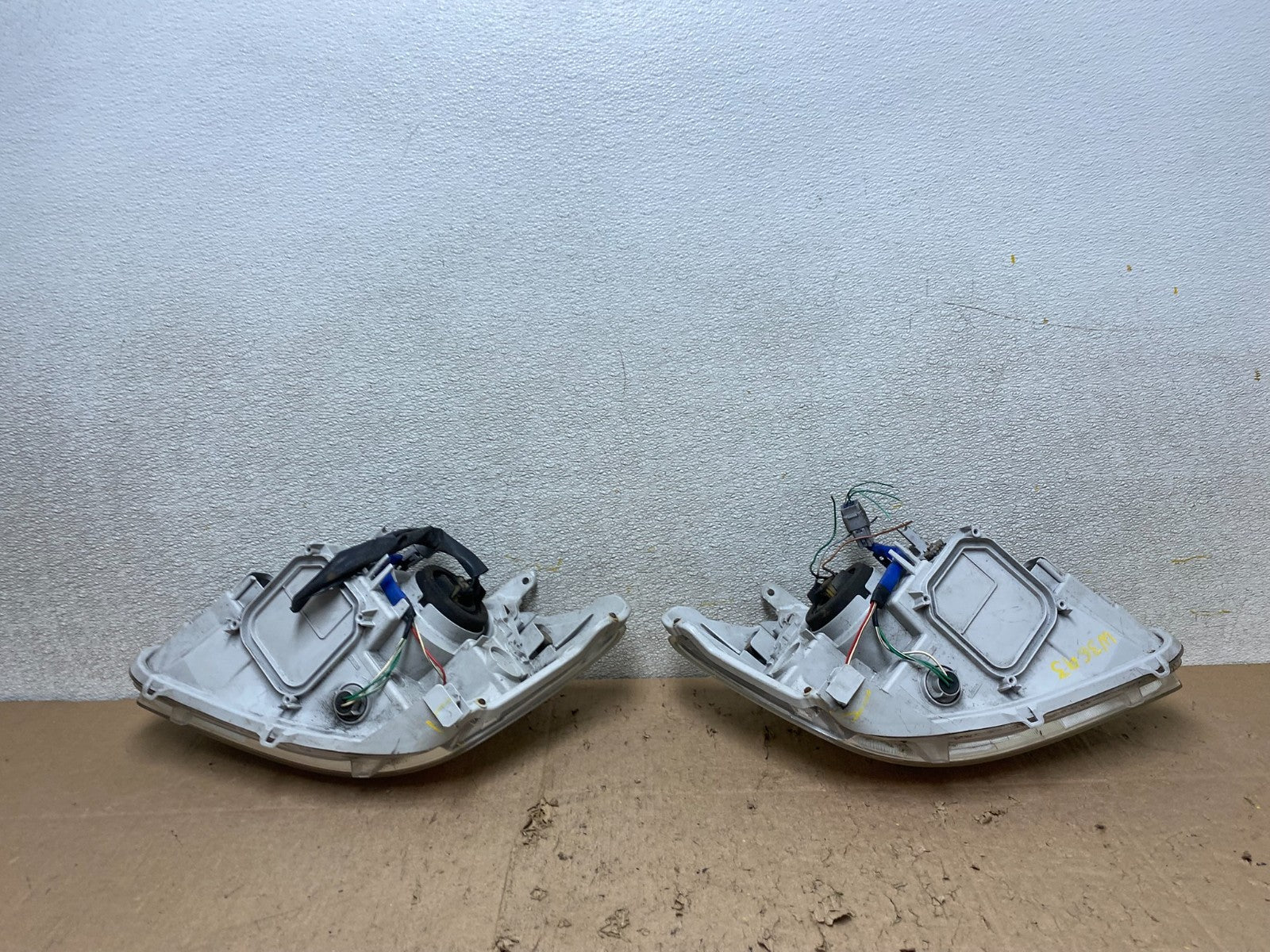 2007 2008 2009 Toyota Yaris Left+Right Halogen Headlights Oem W3693 DW11