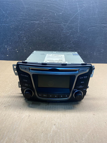 2012 2013 2014 Hyundai Accent Radio Cd Mp3 Player AG1810 DG0
