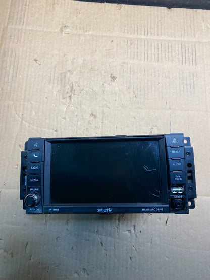 2007 2014 Jeep Dodge Chrysler Screen Display CD Player Satellite Radio w1544 DG0