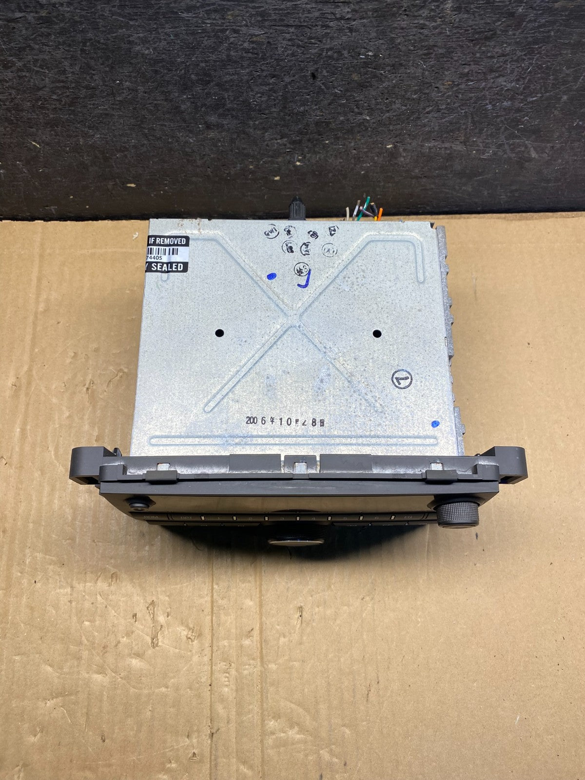 2007 2008 Suzuki Grand Vitara XL7 Radio AM FM CD Player AUX Input AI0192 DG3