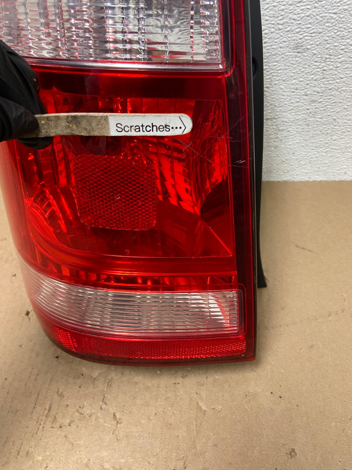 2008 to 2012 Ford Escape Left Driver LH Side Tail Light AD7690 LK3