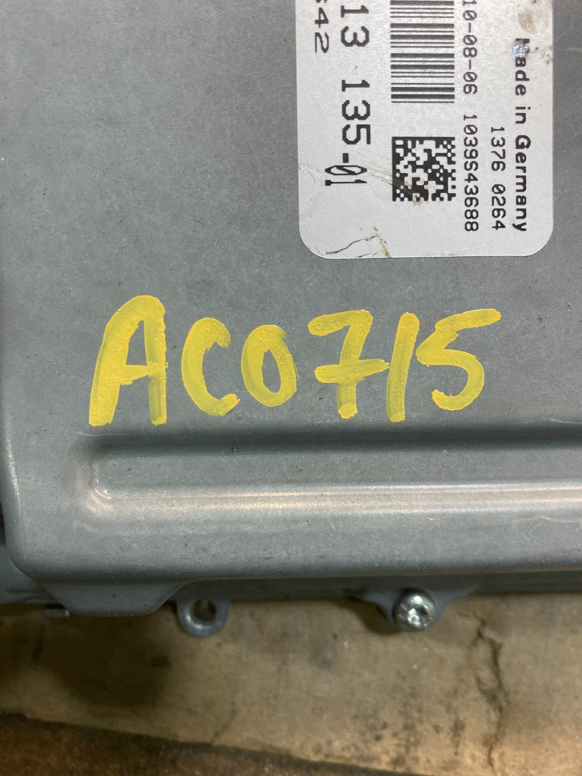 09-13 BMW E70 E90 X5 335d M57 Diesel Engine Control Module ECM 8517705 AC07153
