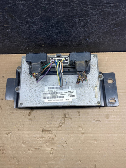 2003 Jeep Liberty 3.7L Engine ECU Computer Module p56044195af AD9581 DW0