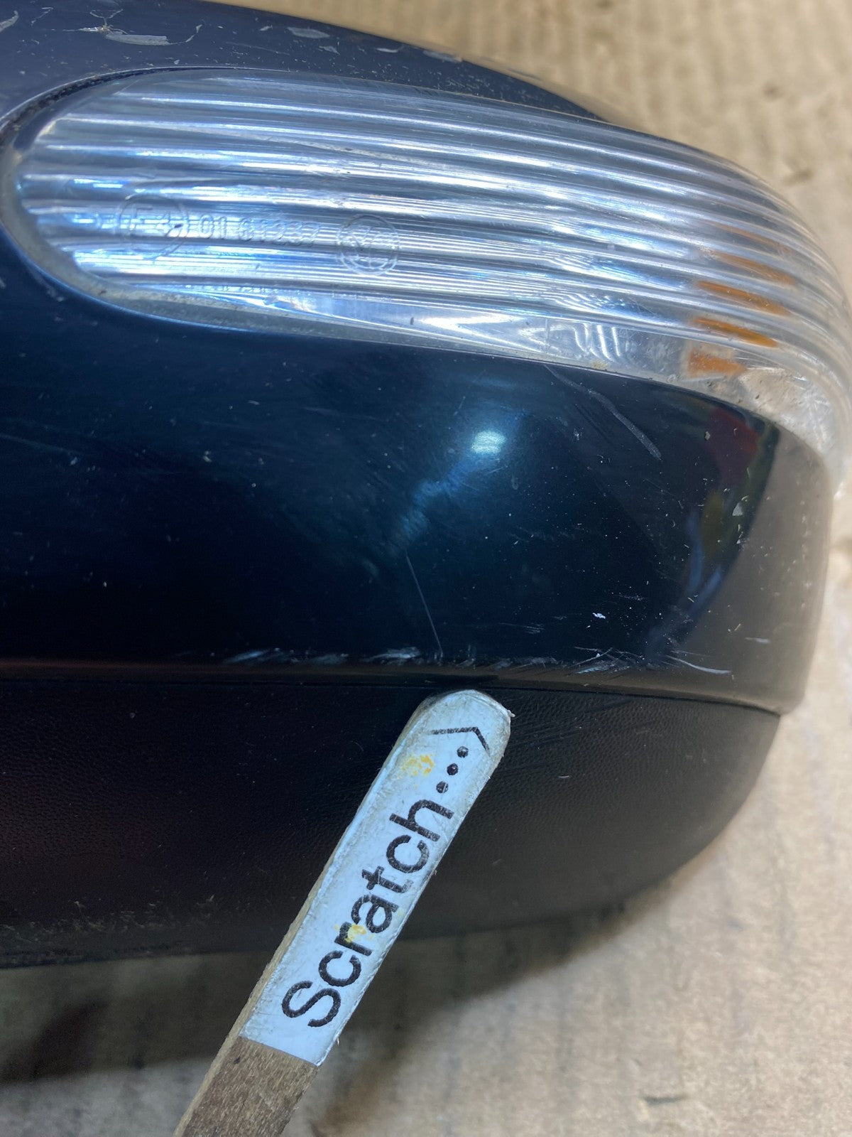 2010 to 2013 Kia Forte Sedan Left Driver LH View Turn Signal Mirror OEM Z0329 MS6