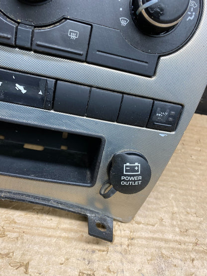 2005 2006 2007 Jeep Commander Grand Cherokee A/C Climate Control Bezel X1410 DG2