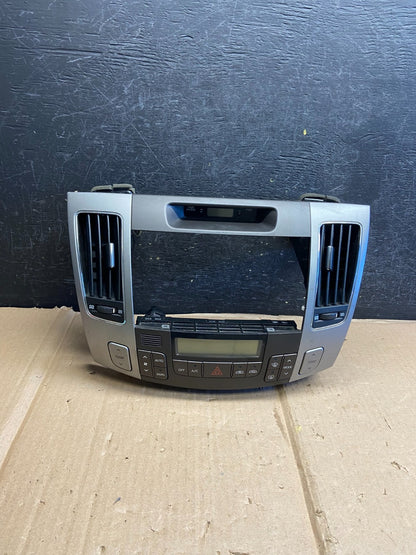 2009 - 2010 Hyundai Sonata Center Radio Climate Control Air Vent Bezel AH5635 PS0