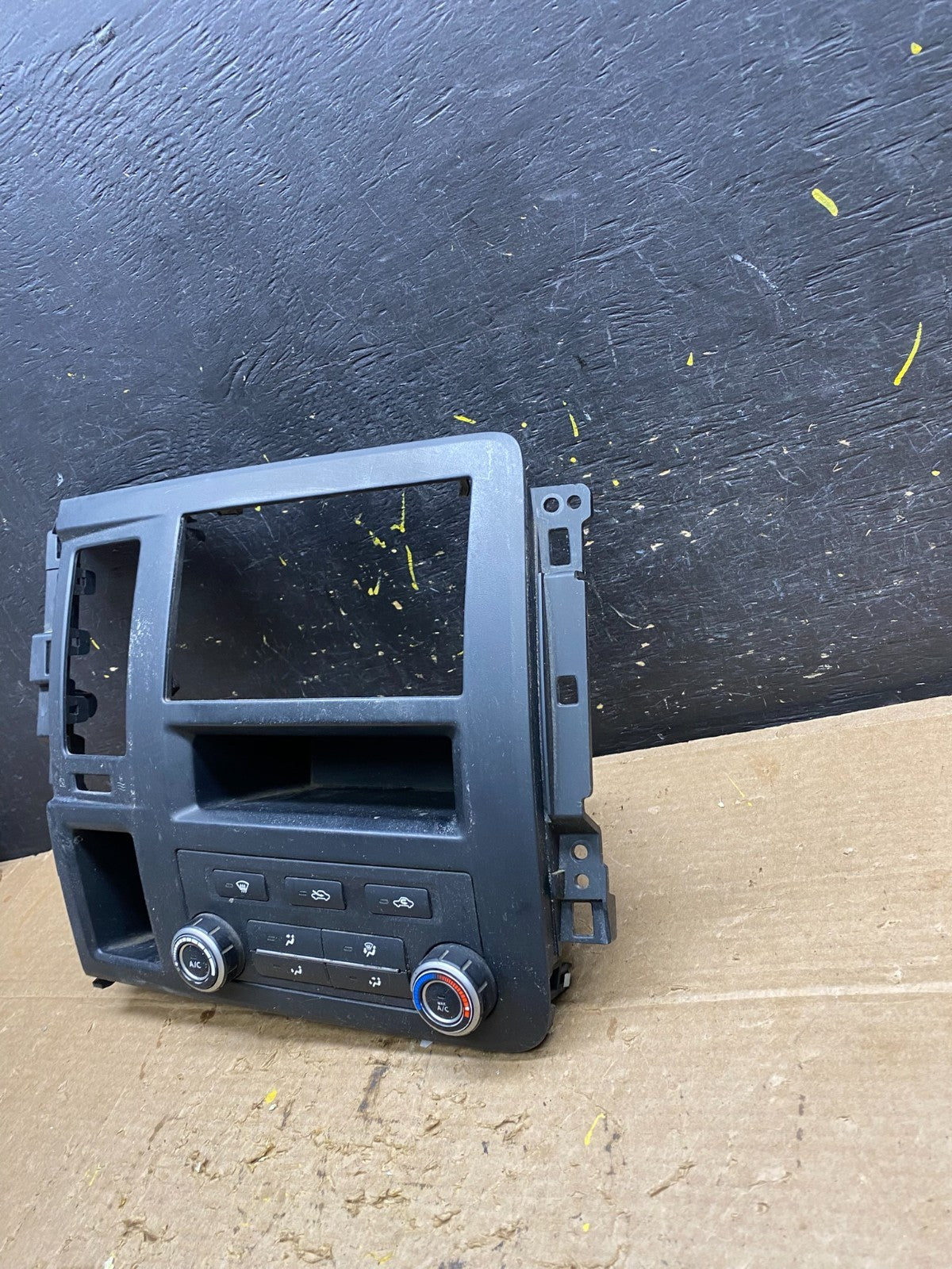 2012-2021 Nissan NV2500 NV3500 Radio Bezel Center Trim Climate Control X1239  DG2