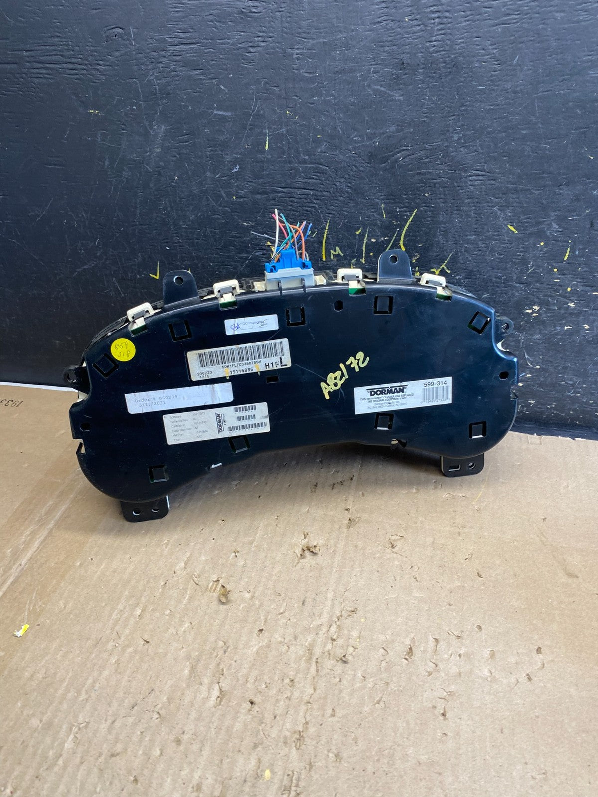 2002 to 2009 Chevrolet Trailblazer Speedometer Cluster Gauge OEM  ab2172 DG3