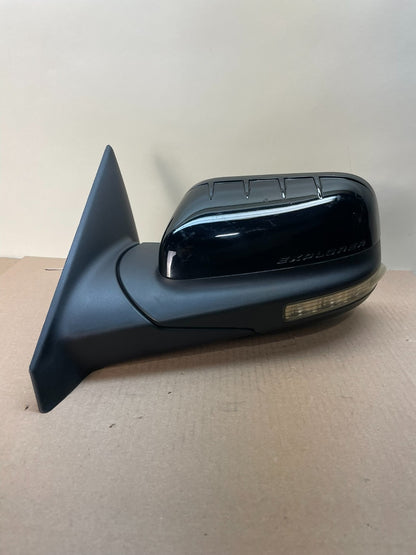 2011 to 2015 Ford Explorer Left Driver View Turn Signal Door Mirror AI8716 DG0
