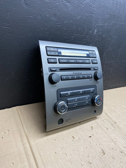 2008 - 2012 Nissan Titan Radio CD Player Climate Control ab9030 DG2