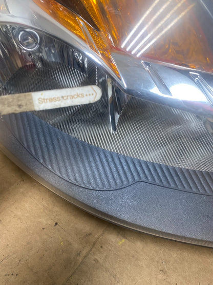 Sedan 2007 2008 2009 Nissan Altima Left+Right Set Headlights X3945 DW8