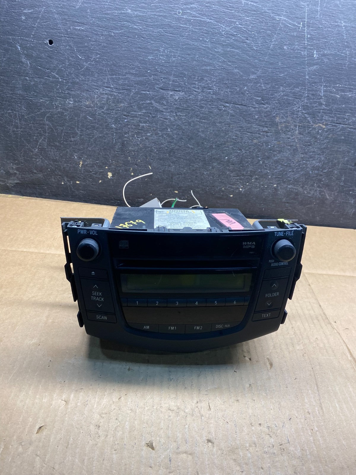 2006 to 2008 Toyota RAV4 Audio Equipment Radio Receiver AI7679 DG0