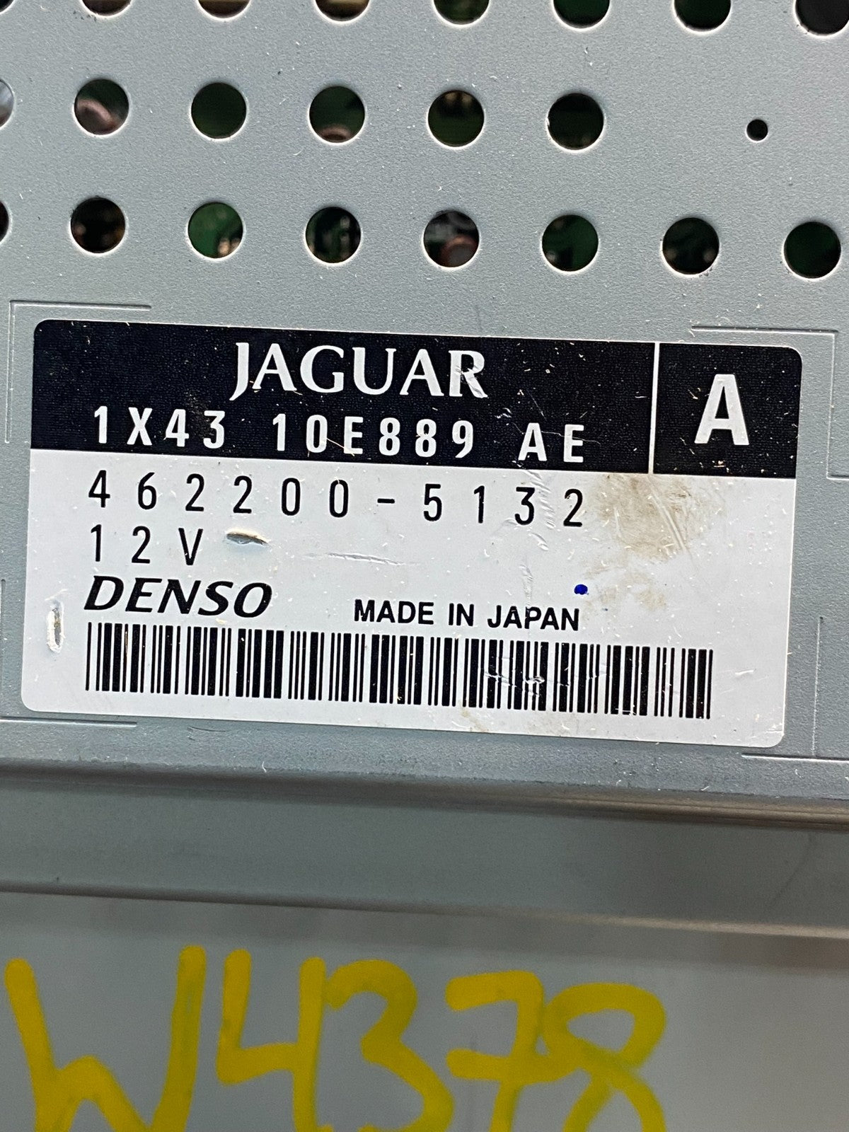2002-2008 Jaguar X-Type Climate Control Control Screen Display Radio ae4805 DG6