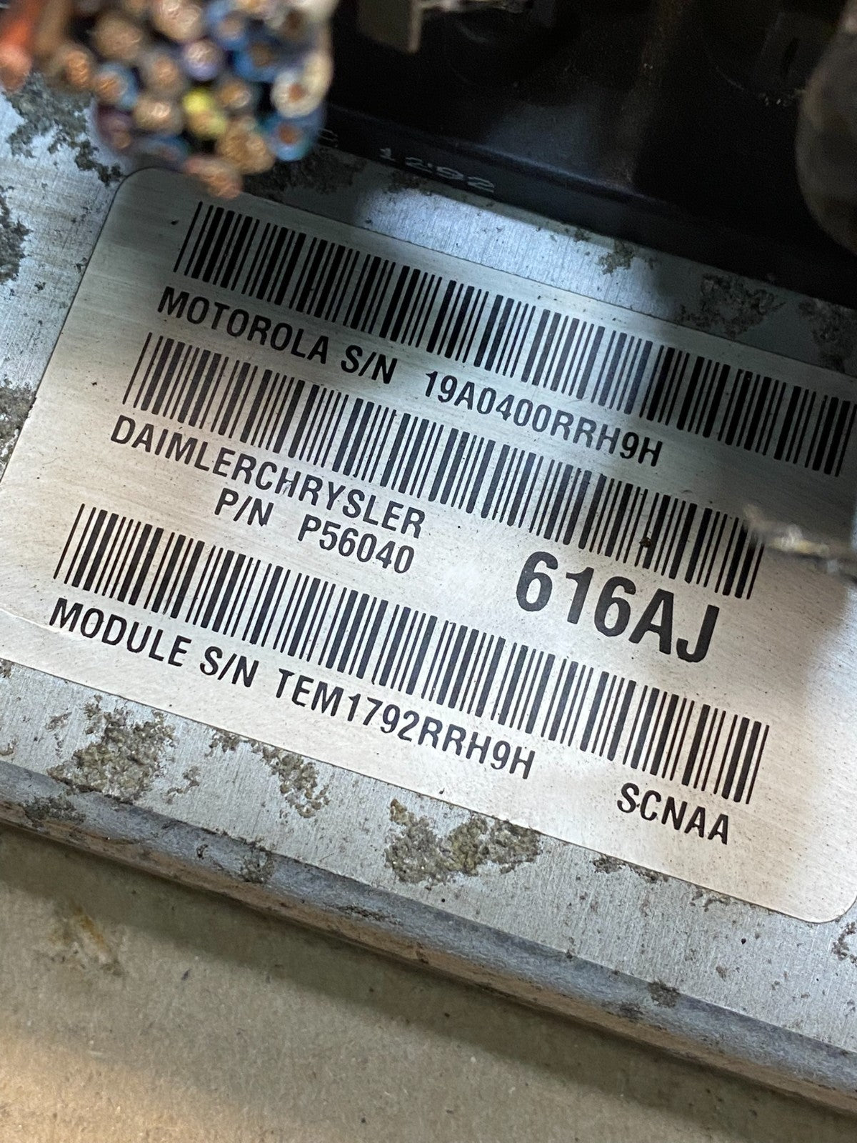 2002 Dodge Durango 4.7L Engine Computer Module ECU PCM AH9580 DG2