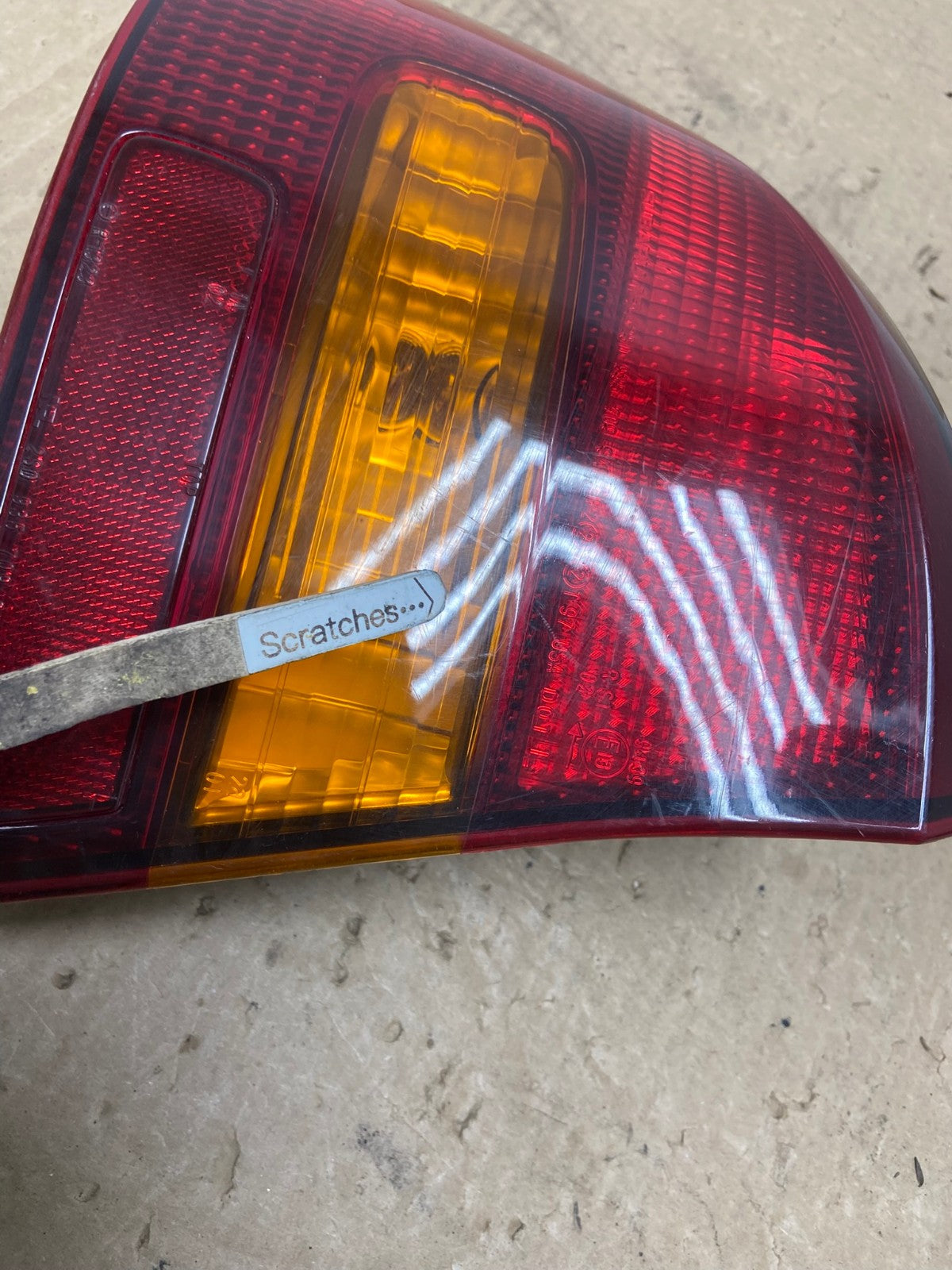 2000 to 2004 Subaru Legacy Left Driver LH Side Tail Light AG1287 LK3