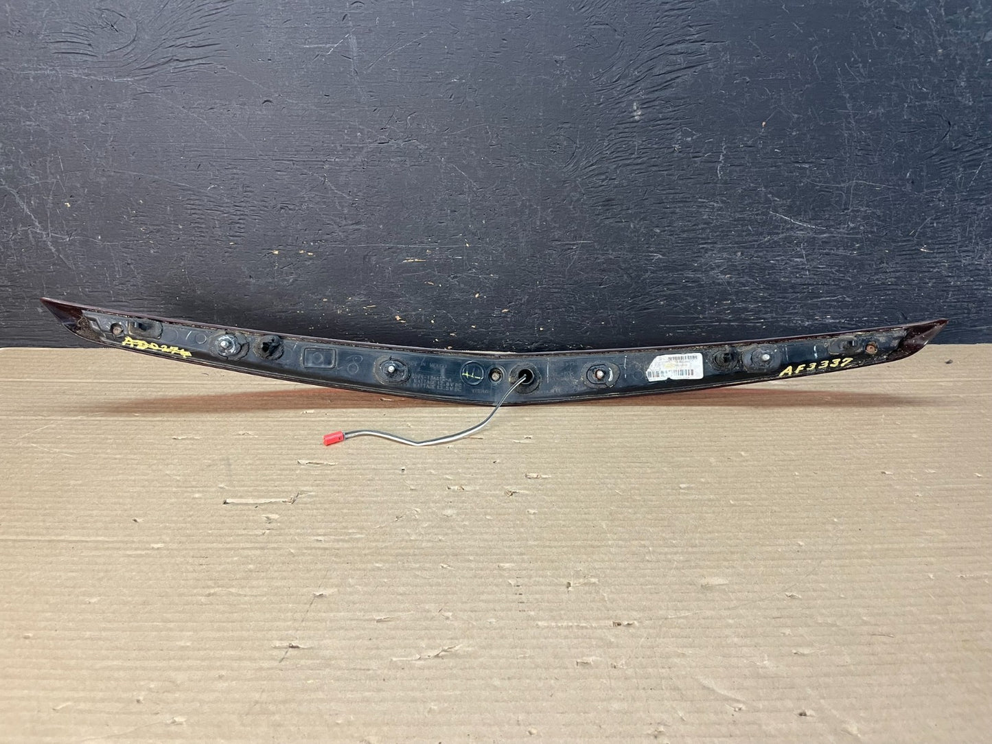 2008-2013 Cadillac Cts Sedan Trunk Lid 3rd Third Brake Tail Light af3337 DG3