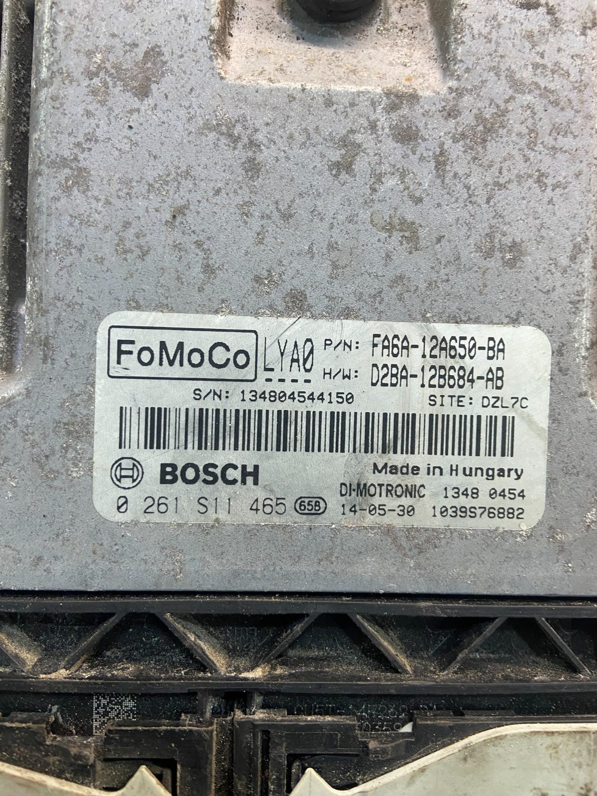 2014 2015 2016 Ford Fiesta Engine Control Module Unit Ecu Ecm Z8974 DG2