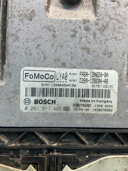 2014 2015 2016 Ford Fiesta Engine Control Module Unit Ecu Ecm Z8974 DG2