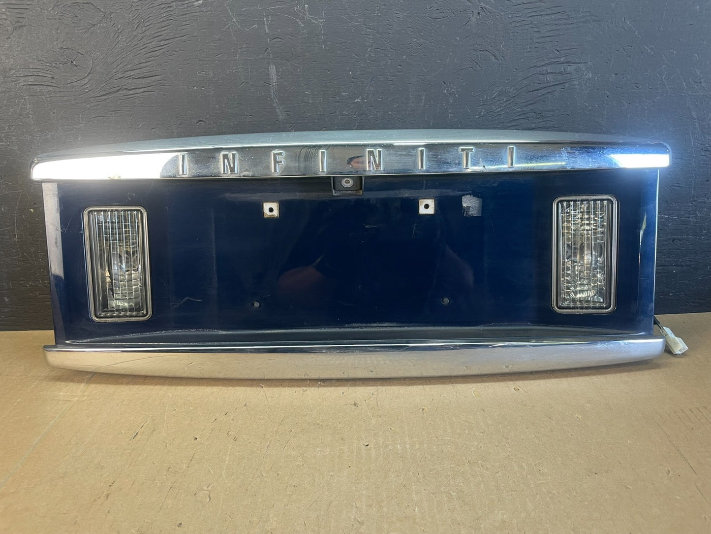 2004 to 2007 Infiniti QX56 License Plate Panel With Camera AD5699 DW0