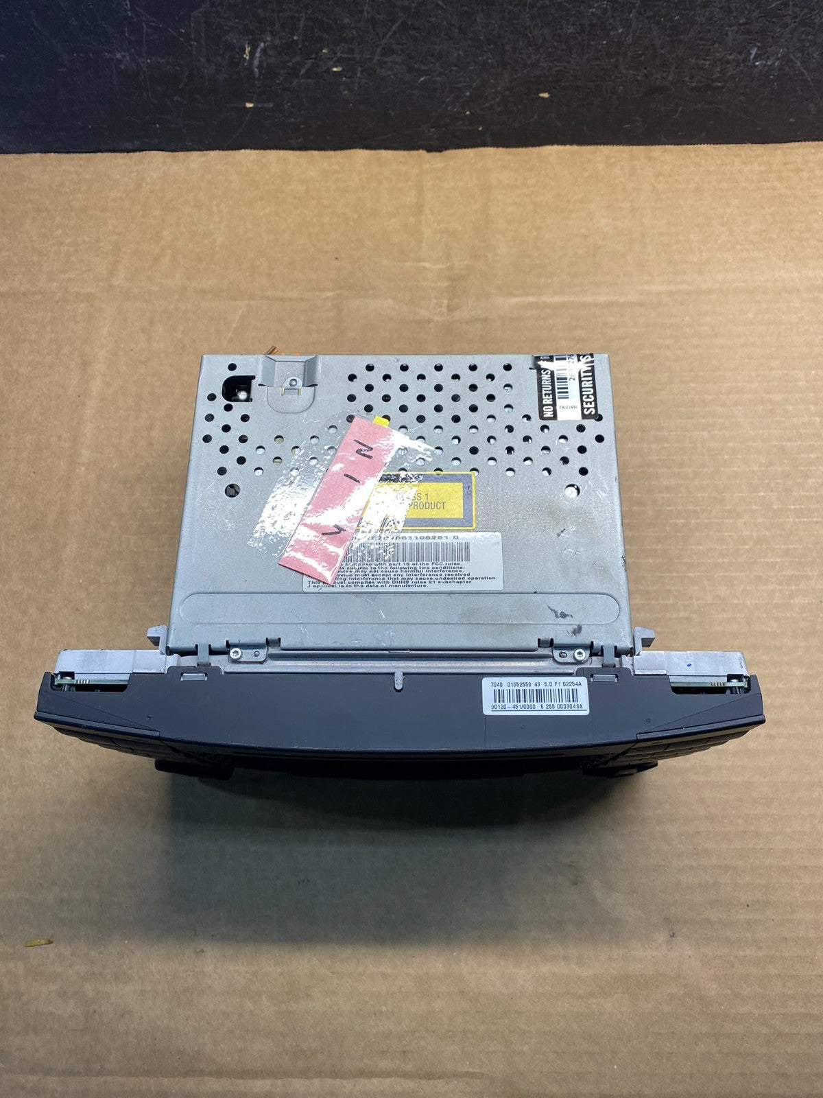 2005-2007 Mercedes-Benz S550 CLS550 Command Head Navigation Radio CD ad9652 DG3